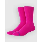 Stance Icon Socks fuschia