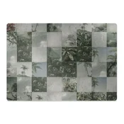 Decormat Podloga za stol Tropical patchwork 140x100 cm 2 cm