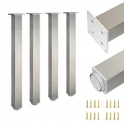 4 x Noga 60x60 | V - 710 mm | Nerjaveče jeklo