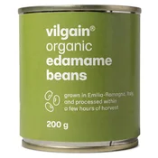 Edamame BIO –? mlada sojina zrna z visoko vsebnostjo beljakovin, pripravljena za takojšnje uživanje, hitra obogatitev vsake jedi