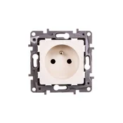 LEGRAND NILOE Enojna vtičnica z/brez 16 A 250 V kremne barve 764640