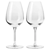 2-piece white wine glass set, made of crystalline glass, 460ml, Duet