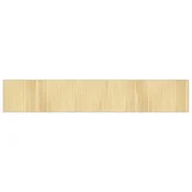 Vidaxl Preproga pravokotna svetlo naravna 70x400 cm bambus