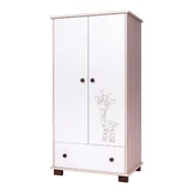 Drewex ormar Žirafica oak santana/white