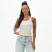 Cropp - Top na bretele - light grey