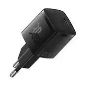 BASEUS CUBE PRO glavni punjač, Type-C priključak, 30 W, PD brzi punjač, CRNA CCXF000301