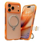 Premium ovitek Torras Ostand Spin Air MagSafe za iPhone 17 Pro Max - horizon orange