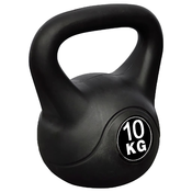 VIDAXL kettlebell utež v obliki zvona 10 kg