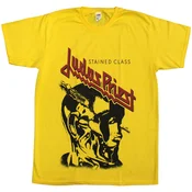 Judas Priest Stained Class Vintage Head Yellow S Majica