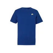 Nike Sportswear Majica CLUB temno modra