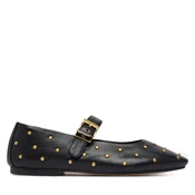 Balerinke Tommy Hilfiger Th Buckle Leather Stud Ballerina FW0FW09541 Črna