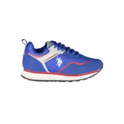 US POLO ASSN. BLUE SPORTS SHOES FOR CHILDREN