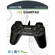 Connect XL Gamepad za PC, 14 tipki/tastera (8-way), konekcija USB – CXL-GP100