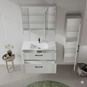 HANAH HOME Ormarić sa umivaonikom Bari 100 v2 279