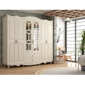 Hanah Home Ormar Rb-049, 210x190x52 cm, Bež