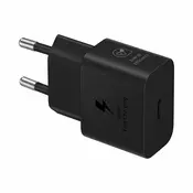 SAMSUNG SAMSUNG OMREŽNI POLNILEC EP-T2510NBEGWW GAN USB-C 25W ZA TELEFON ČRN, (21974881)