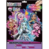 Monster High. Zdrapuj, koloruj, naklejaj