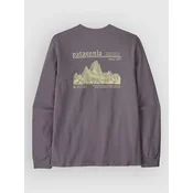 Patagonia Mw Hut Tripper Skyline Long Sleeve T-Shirt may grey