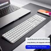 Ausdom Tastatura, Bluetooth, Bežicna, Bela