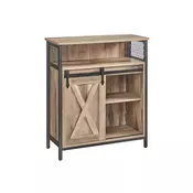 Songmics Shranjevalna omara 30x70x80 cm rjava