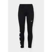NIKE Športne hlače Tempo Flash srebrno-siva/črna