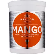 Kallos Cosmetics Mango maska za kosu za oslabljenu kosu za oštecenu kosu za suhu kosu za sve tipove kose 1000 ml