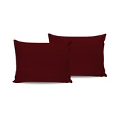 De Maroon Maroon Saten Jastucici (Set od 2 komada)