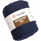 Yarn Art Macrame Rope 5 mm 5 mm 85 m 784 Navy Vrvica