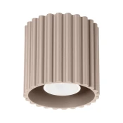 Sollux SL.1814 - Spot svetiljka AURA 1xGU10/10W/230V 10 cm taupe