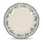Zelen/slonokoščen desertni porcelanast krožnik o 21,5 cm Cyril – S|P Collection