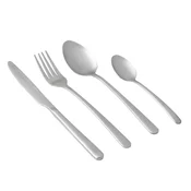 Evviva 24-delni jedilni pribor / srebrna- mat / inox