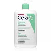 CeraVe Cleansers pjenasti gel za čišćenje za normalno i masno lice 1000 ml