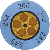testo testoterm - mini indikatorji (+199 ... +224 ° C) testo trakovi za merjenje temperature, (20638703)
