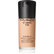 MAC Cosmetics Studio Fix Fluid SPF 15 24HR Matte Foundation + Oil Control matirajoči tekoči puder SPF 15 odtenek N4.75 30 ml