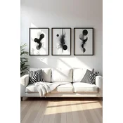 Wallity Uramljena slika Huhu435, 50x35 cm , 3 dela