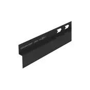 Mexen Line-B prag tuš kabine prednji 130 cm, crni - 187003130U