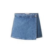 Traper kratke hlače Calvin Klein Jeans za žene, bez uzorka, visoki struk, J20J223300