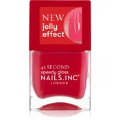 Nails Inc. 45 Second Speedy Gloss hitro sušeči lak za nohte odtenek Aria 14 ml