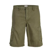 JJ Rebel Muške bermude 12291273, Maslinaste