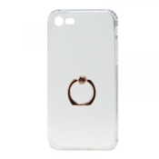 Maska HOCO Metal Finger Holder za iPhone 7/8/SE (2020)/SE (2022) roze zlatni