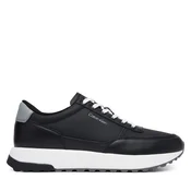 Superge Calvin Klein City Runner Laceup Lth Mix HM0HM02214 Črna