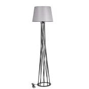 Aberto Design Podna lampa Havin, 160 cm, 45 cm, E27, Crna