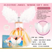 Little Princess Set with Dress + Angel Wings