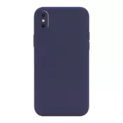 Maska Pastel za iPhone XS Max tamno plava