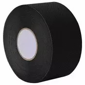 vidaXL Samolepljiva tape za umetno travo Črna 10 x 0,05 cm