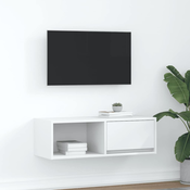 TV ormaric bijeli 80x31x25,5 cm od konstruiranog drva