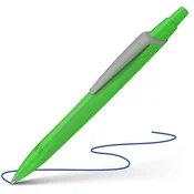 Kemični svinčnik Schneider Reco Neon green M - modro polnilo