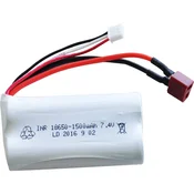 Amewi Amewi LiIon akumulatorski paket za modele 7.4 V 1500 mAh Število celic: 2 Dirkalna baterija T-priključni sistem