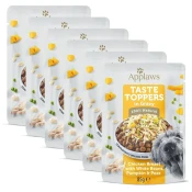 Kapsica Applaws Dog Taste Toppers u umaku piletina, grah, bundeva i grašak 6 x 85 g
