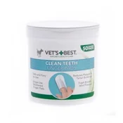 VETS BEST Dentalne maramice za zube pasa Clean Teeth Finger Pads, 50 komada